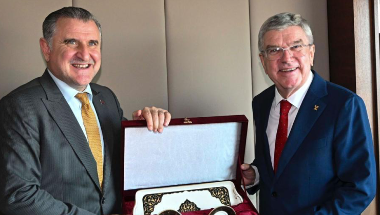 Bakan Bak, Uluslar Arası Olimpiyat Komitesi Başkanı Thomas Bach İle Görüştü