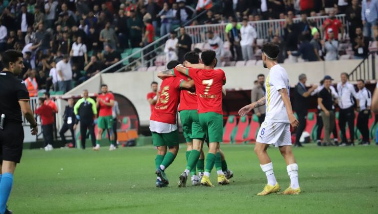 Amedspor, Derincespor’u evinde 2-1 yendi