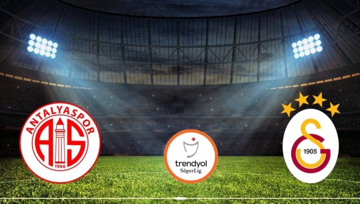 Galatasaray Antalyaspor deplasmanında