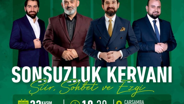 “Sonsuzluk Kervanı” Çarşamba’ya geliyor