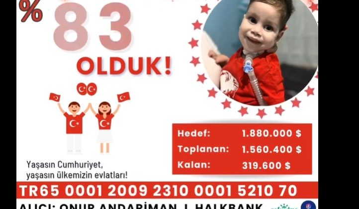 SMA’lı Onur bebek için geri sayım başladı