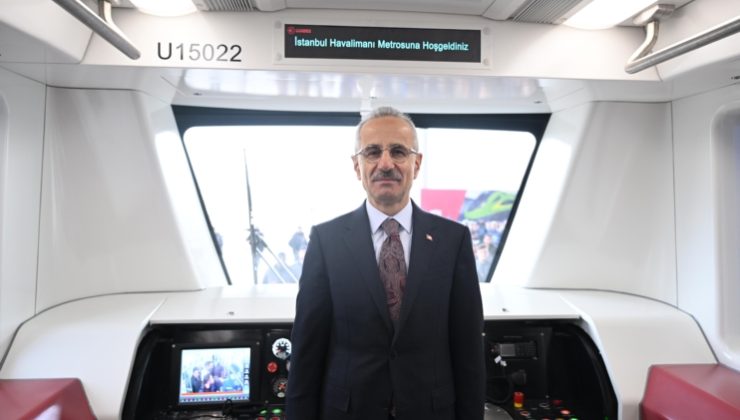 İstanbul Havalimanı Metrosu sürücüsüz yerli tren seti raylara çıkmaya hazır