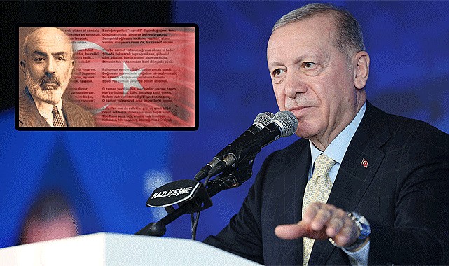 Recep Tayyip Erdoğan’dan İstiklal Marşı mesajı