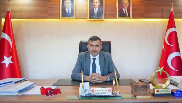 MHP Samsun İl Başkanı Burhan Mucur’dan 2025 Yeni Yıl Mesajı: Birlik ve Beraberlik Vurgusu